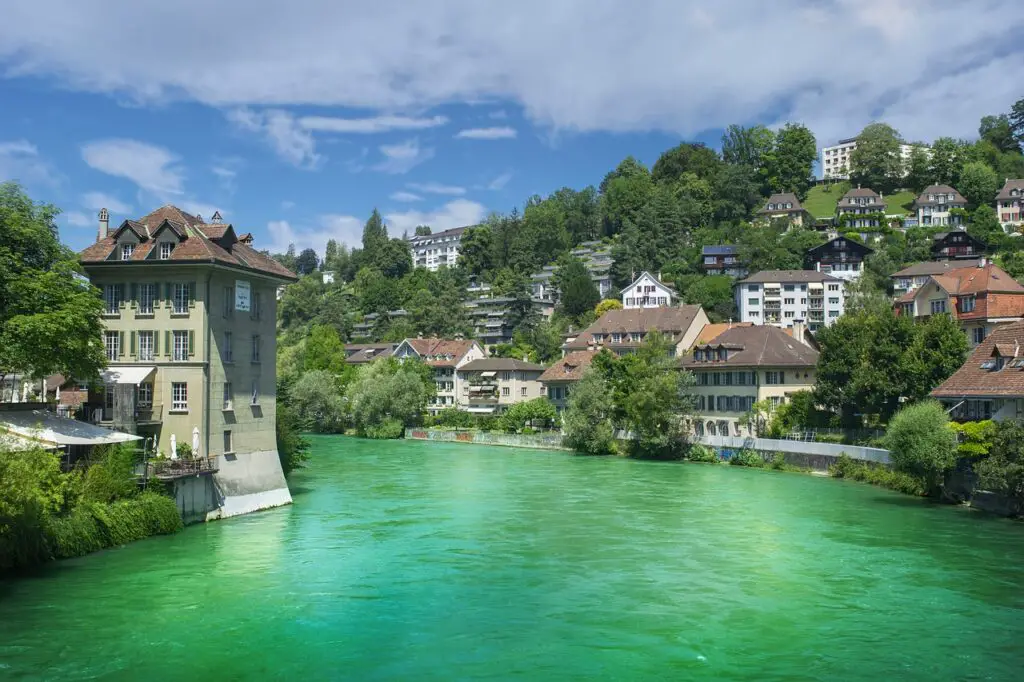 Best Place to relax in Switzerland River, bern, switzerland