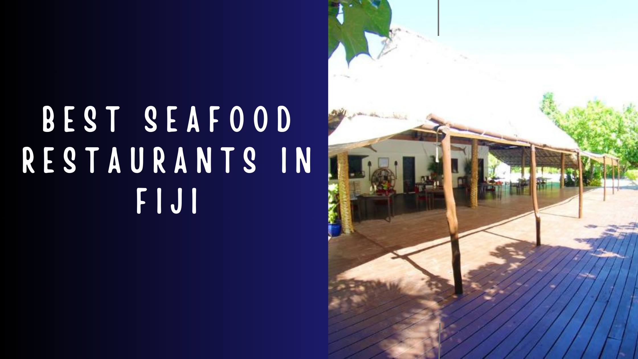 Ocean to Table Discovering Fiji’s Freshest Seafood Spots