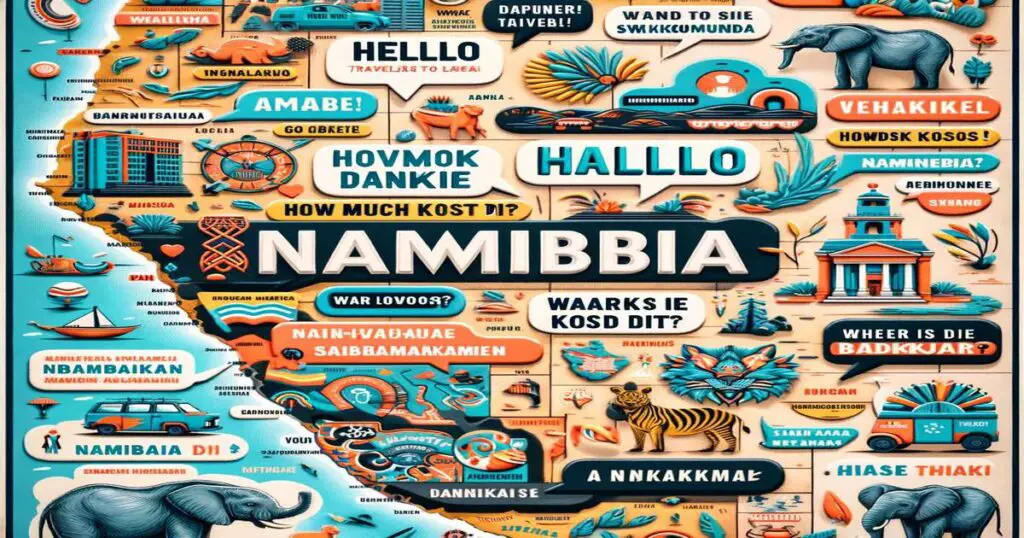 learn Afrikaans for Namibia travel